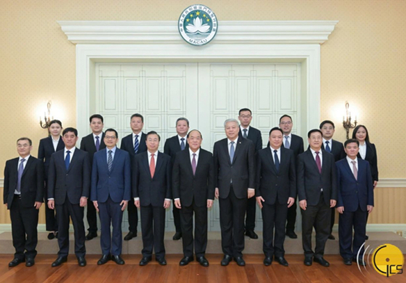 Liu Jingzhen meets with Macao SAR chief executive